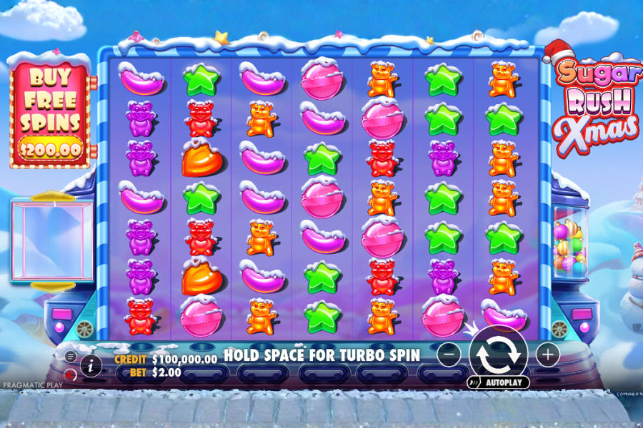 demo play of sugar rush xmas slot on stake